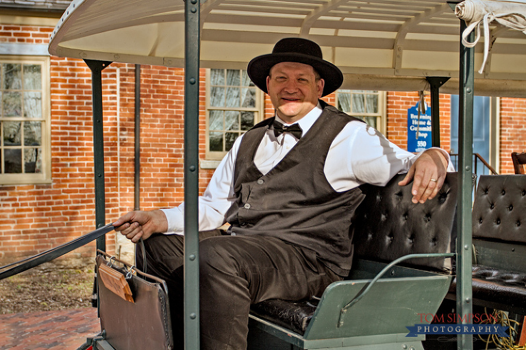 historic nauvoo flats and horse drawn carriage ride